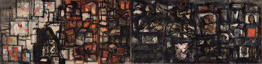 Hiroshima Panel – XII. Floating Lanterns (1968)
