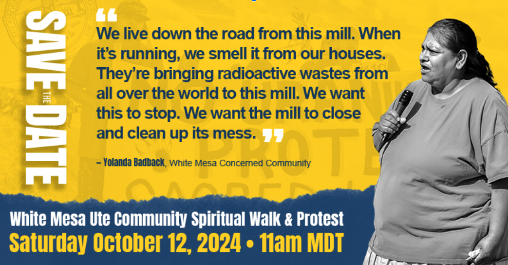 Spiritual Walk & Protest Poster 
