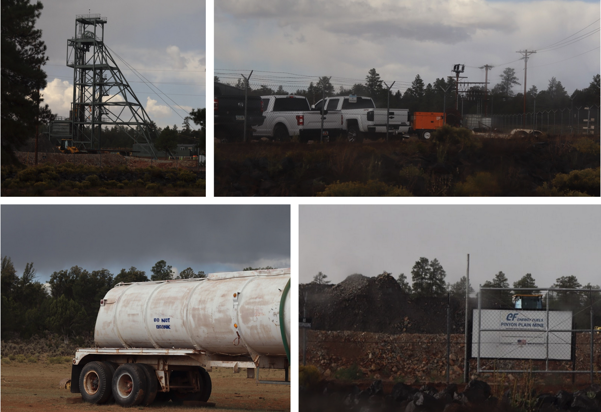 Pinyon Plain Uranium Mine, Kaibab National Forest.