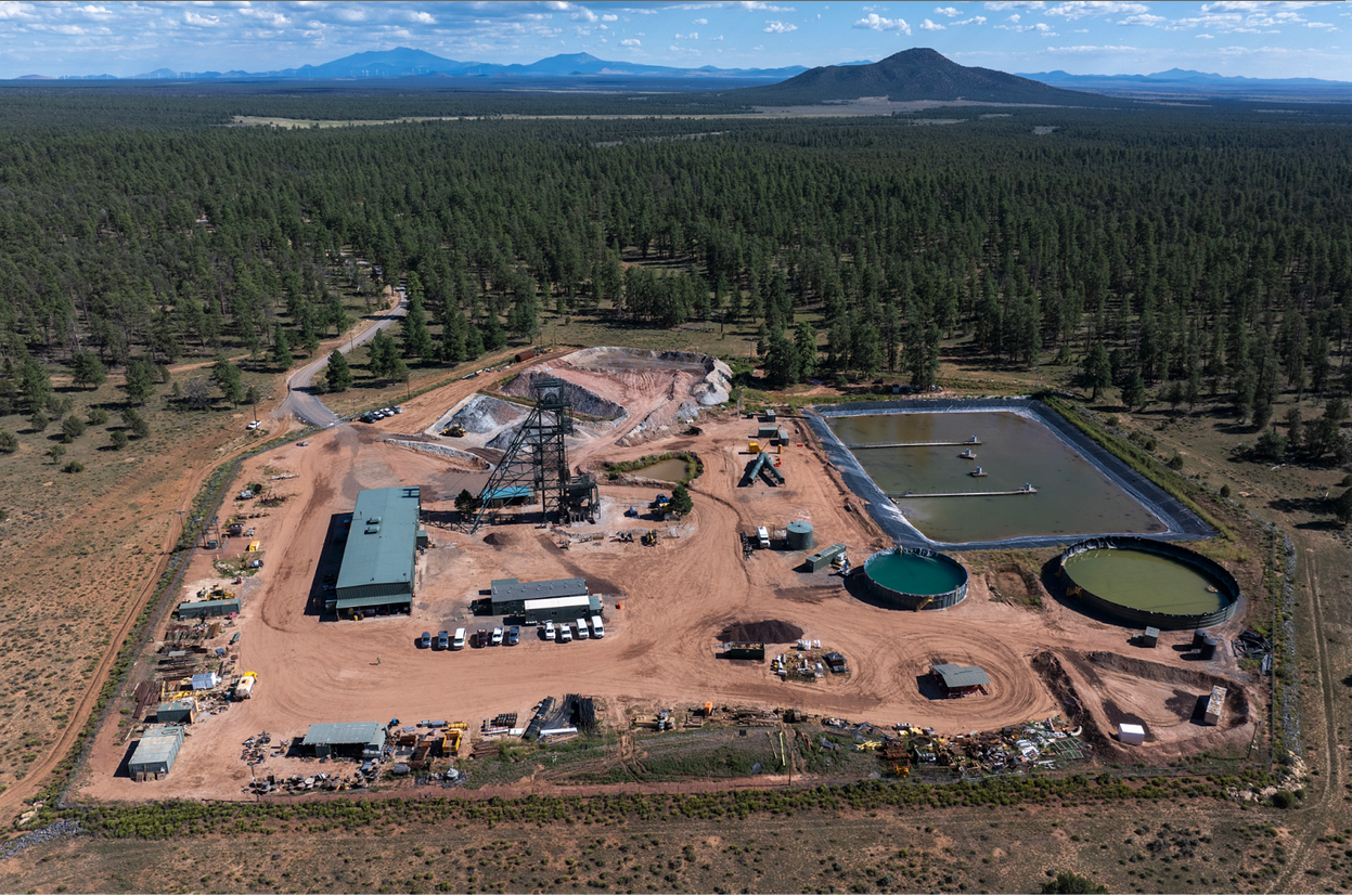 Pinyon Plain Uranium Mine, Kaibab National Forest. Credit: David McNew/Getty Images.